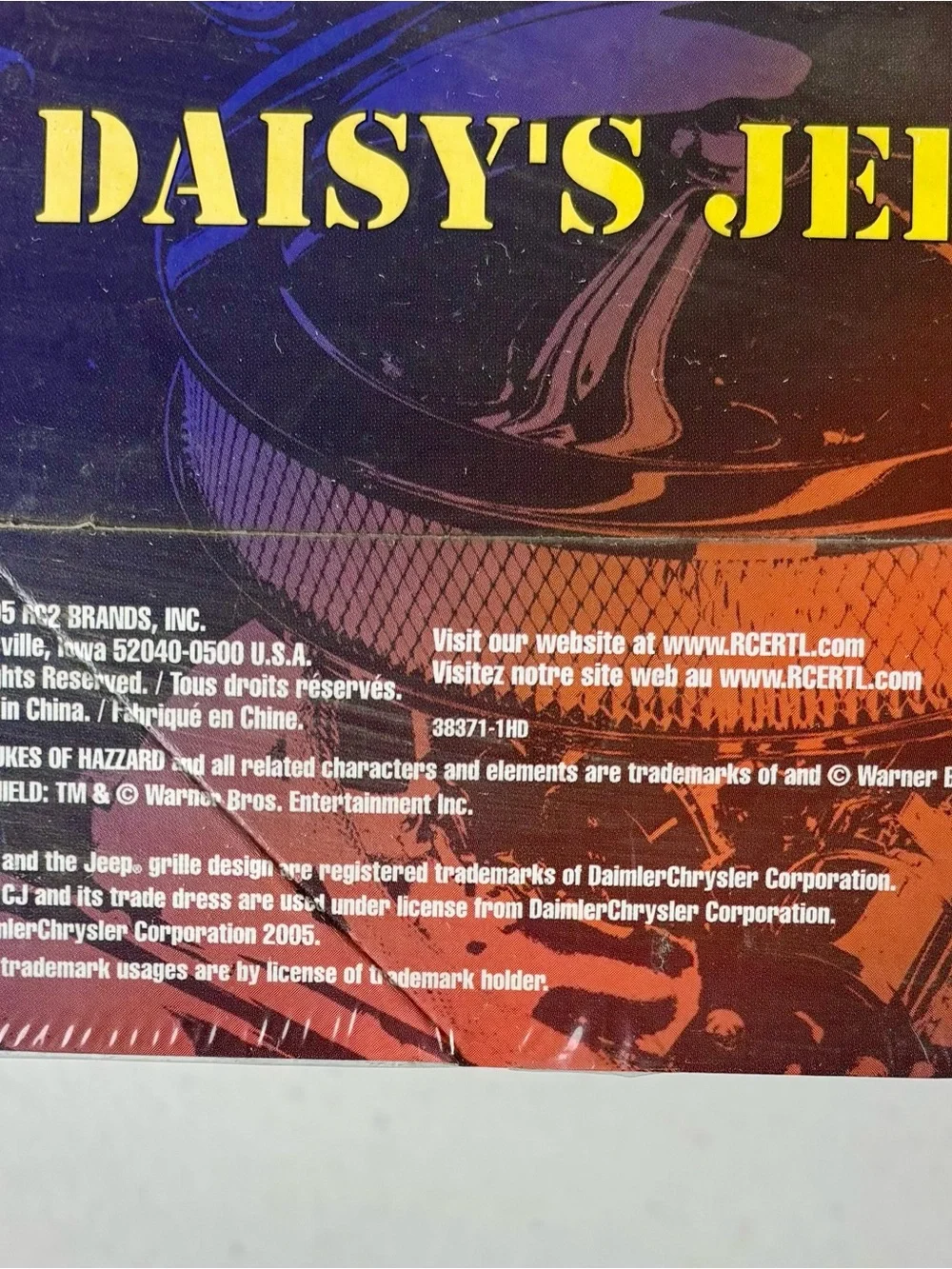 Dukes Of Hazzard Movie: Daisy’s Jeep: Model Kit New Sealed